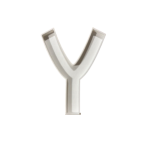 Letra Premium SIGNA LITE 15 cms Blanco - Y