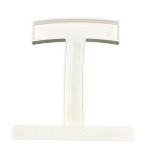 Letra Premium SIGNA STAND 15 cms Blanco - T