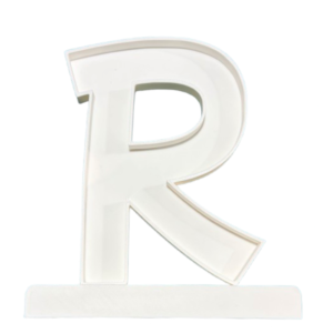 Letra Premium SIGNA STAND 18 cms Blanco - R