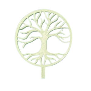 Paquete 5 picks Arbol del Vida 6 cm Rosa