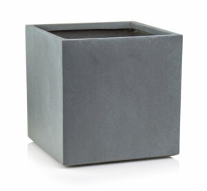 Macetero Cemento TEBAS 25x25x25 Cemento