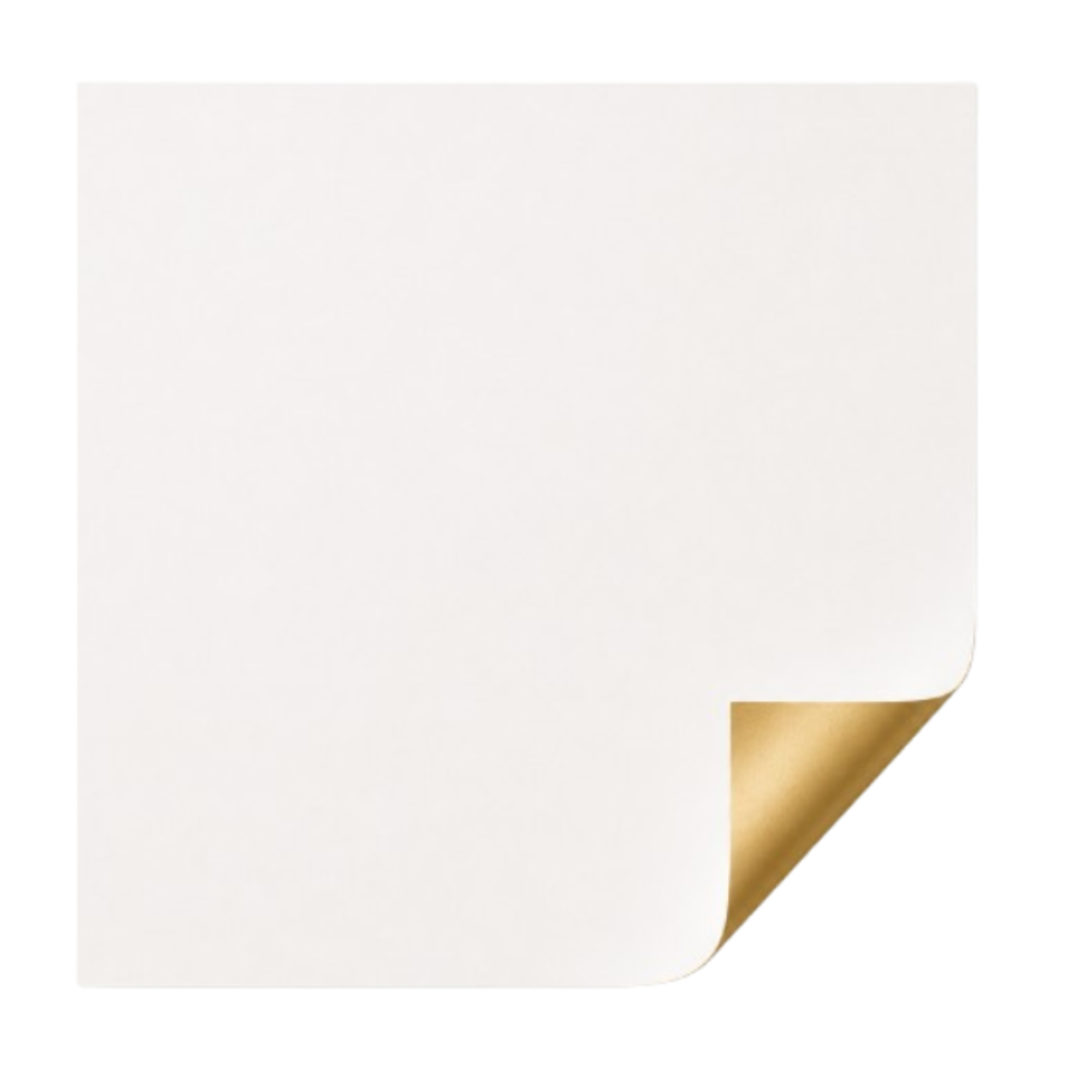 Celofán Opaco 70x40 Mate Blanco-Oro