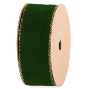 Cinta Terciopelo 40 mm x 10 mts Verde
