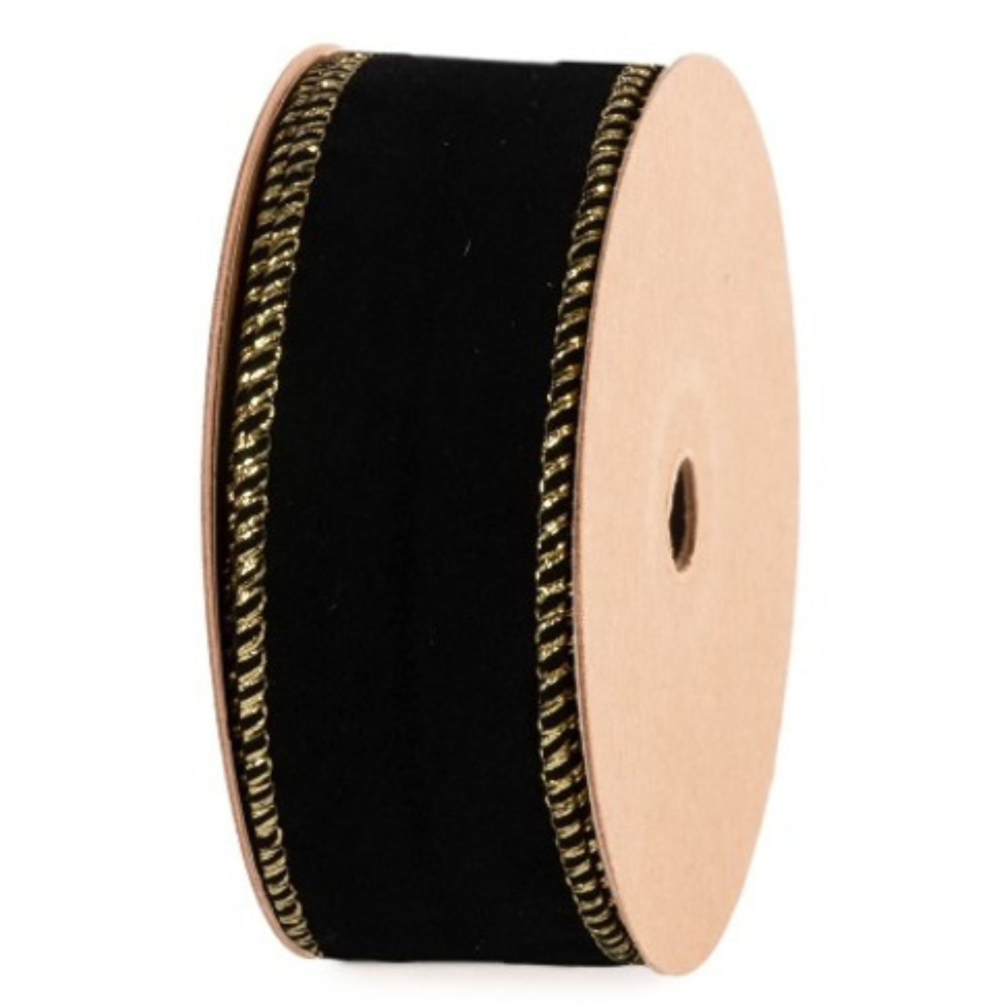 Cinta Terciopelo 40 mm x 10 mts Negro