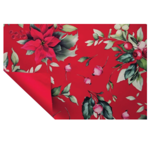 Celofán Opaco 70x40 Pascua Rojo