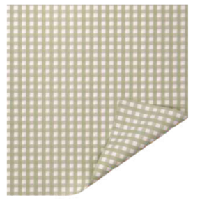 Celofán Opaco 70 cm x 40 m Vichy Verde Antiguo