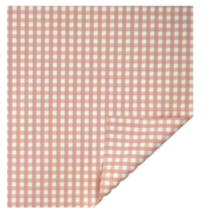 Celofán Opaco 70 cm x 40 m Vichy Rosa