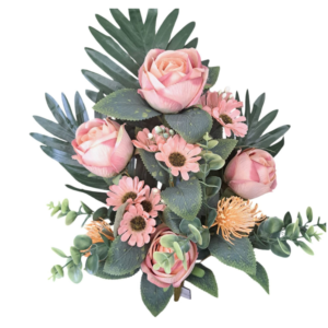Ramillete encarado rosas 57 cm uc.24 Rosa Crema