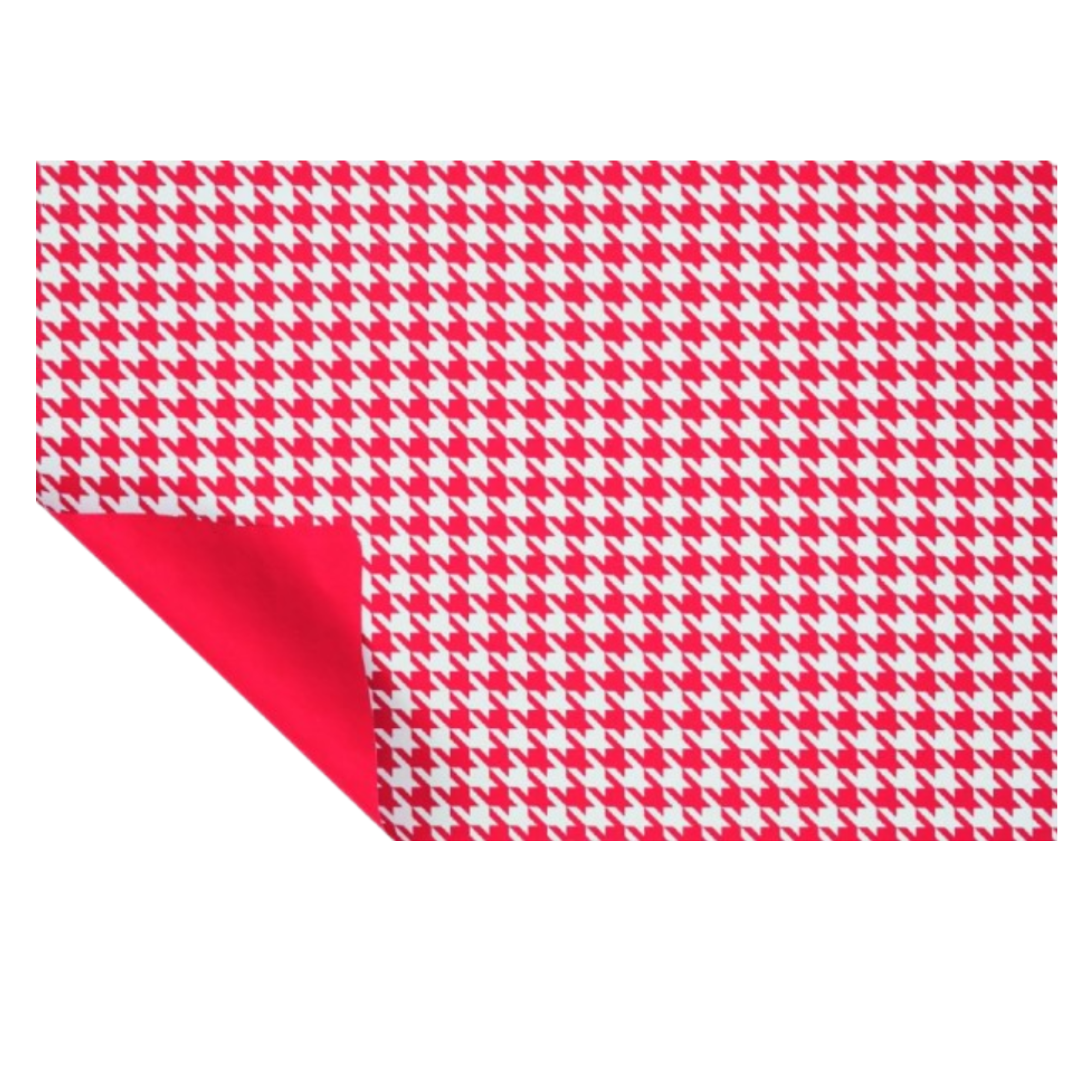 Celofán Opaco 70x40 Huella Rojo