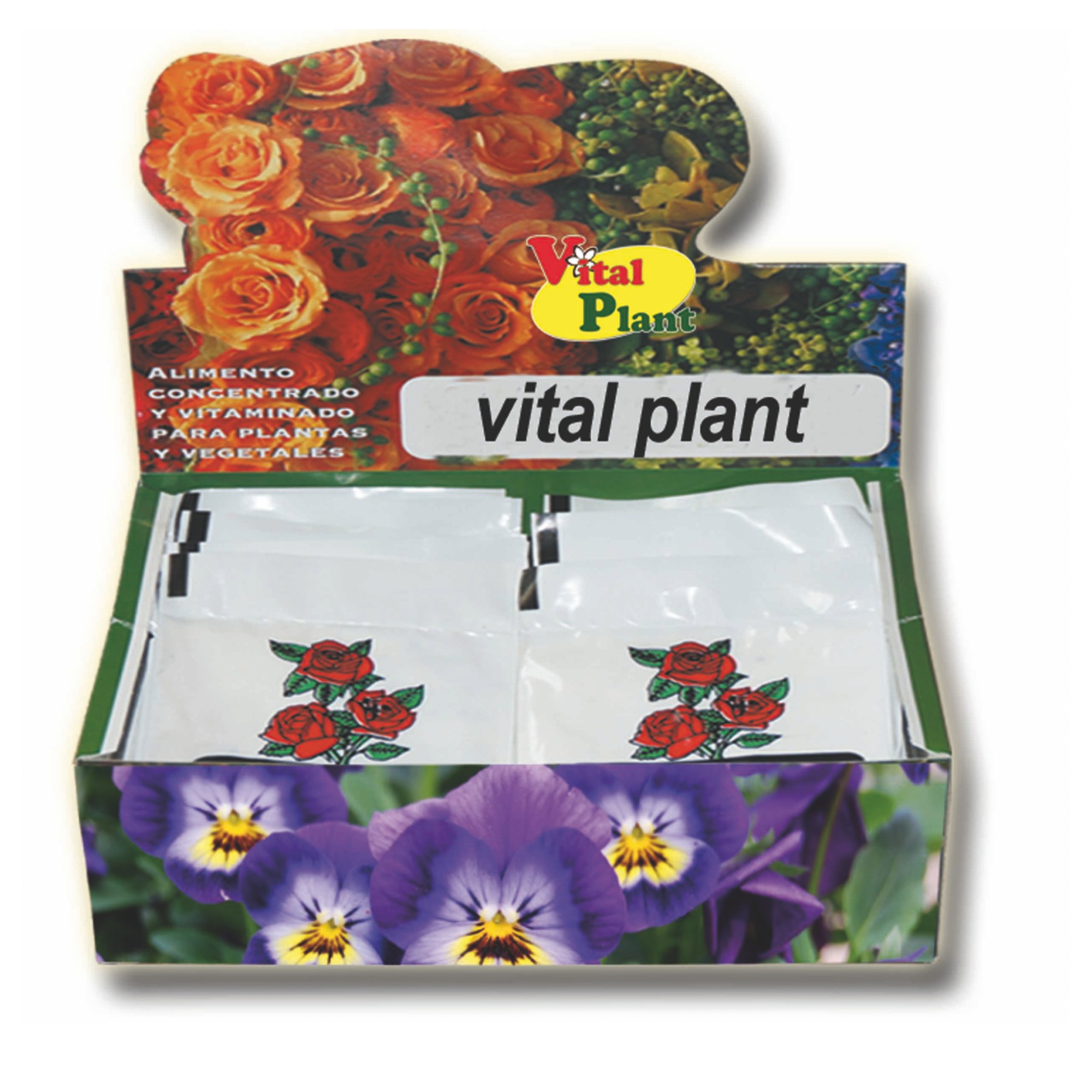 VP Caja expositora 50 sobres de 50 gr