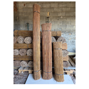 Palet 10 Rollo cerramiento mimbre natural nacional 1 m x 5 m