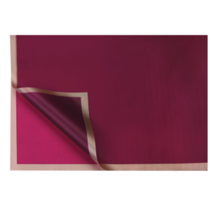 Papel Coreano Navidad 58x58 Burdeos