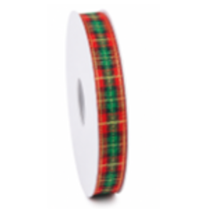 Cinta Augustus 15 mm x 25 m Rojo
