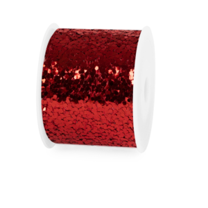 Cinta Confeti 60 mm x 20 m Rojo