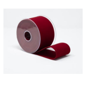 Cinta Terciopelo Essential 70 mm x 15 m Rojo