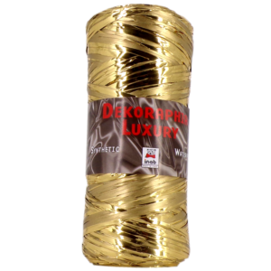 Rafia Sintética Metal 100 m Oro