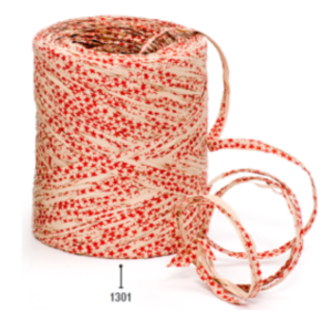 Rafia Vichy Navidad Nexo 15 mm x 200 m Rojo
