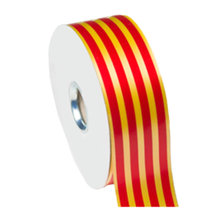 Cinta Bandera de Aragón 100 mm x 100 m uc.12