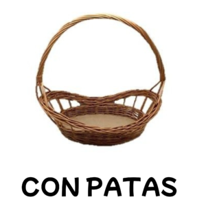 Cesta 1 piso con patas